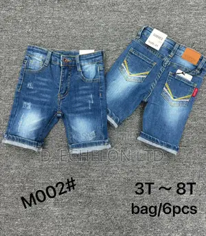 Wholesales >Luxury Kids Jean Shorts  Bag(50pcs Mix Designs) #