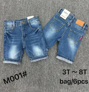 Luxury Kids Jean Shorts 