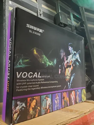 Shure Blx9500 Vocal Artist Uhf Wireless Microphone System.