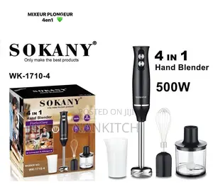 Sokany Four In 1 Hand Blender