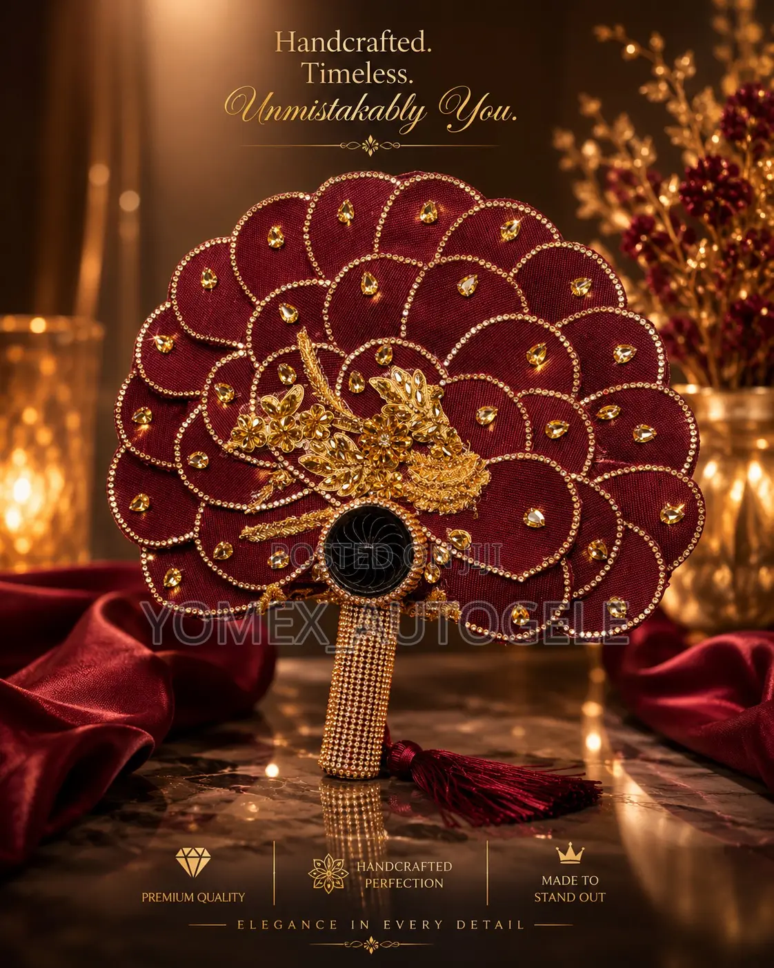 Bridal Handfan