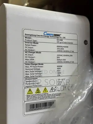 Cworth 4kva Hybrid Inverter 24v