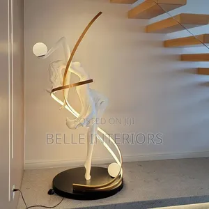 New Abstract Sculpture Floor Lamp Sales Office Hotel Lobby