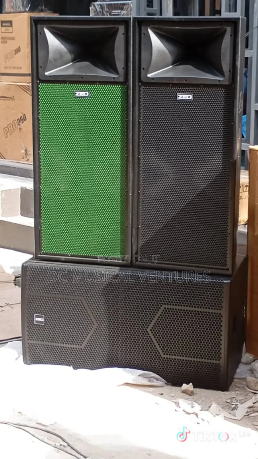 Zed Full Range Speaker With Double Magnet