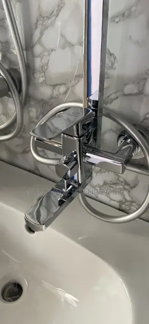 Square Chrome Shower
