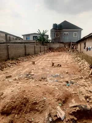 Half Plot of Land Along Tarred Street at Balogun