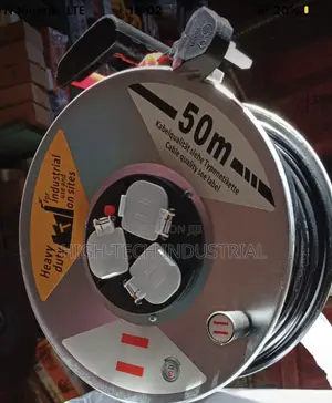 2.5mm Copper Heavy Duty Cable Reel Extension -50 Metres