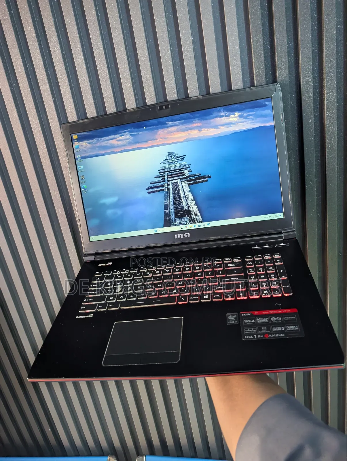 Laptop MSI GE62 2QE Apache 16GB Intel Core i7 SSD 256GB
