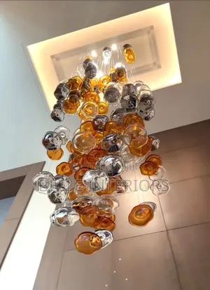 Modern Led Rose Gold. Ceiling Chandelier