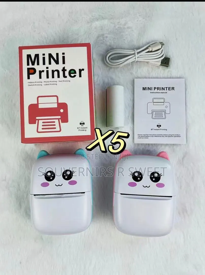 Mini Inkless Instant Printer