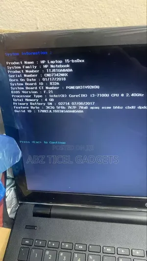 Laptop HP 15 8GB Intel Core i3 SSD 128GB