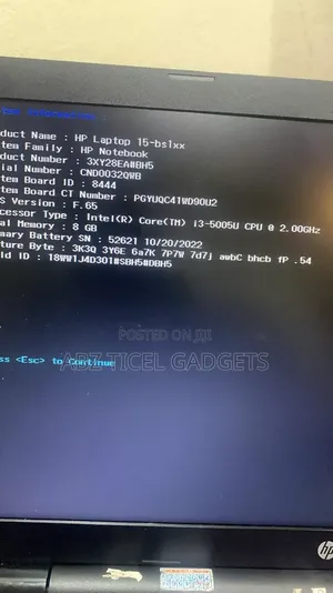 Laptop HP 15 8GB Intel Core i3 SSD 128GB