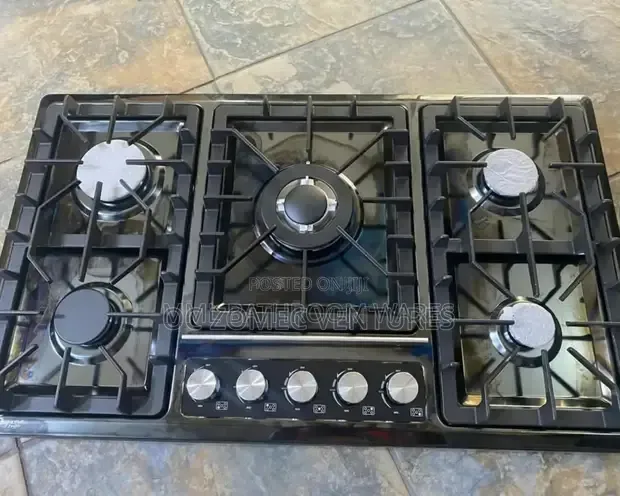 5 Burner Silver Base