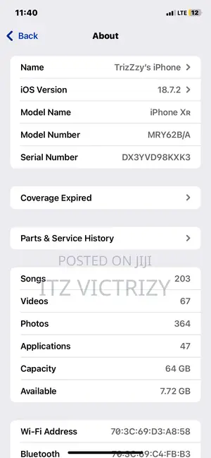 Apple iPhone XR 64 GB Red