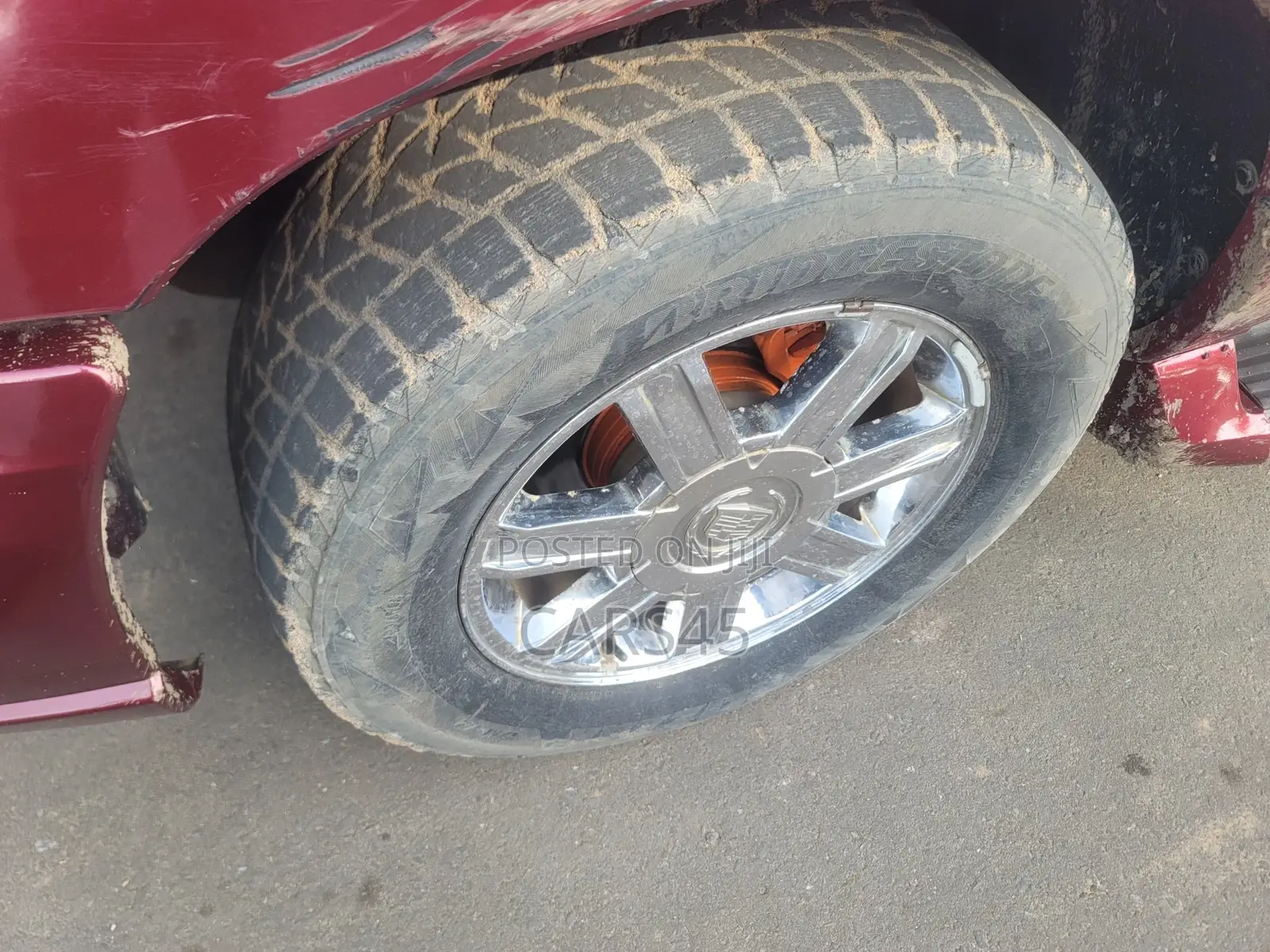 Cadillac Escalade 2004 Red