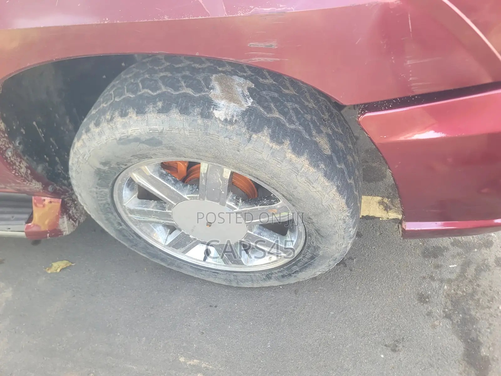 Cadillac Escalade 2004 Red