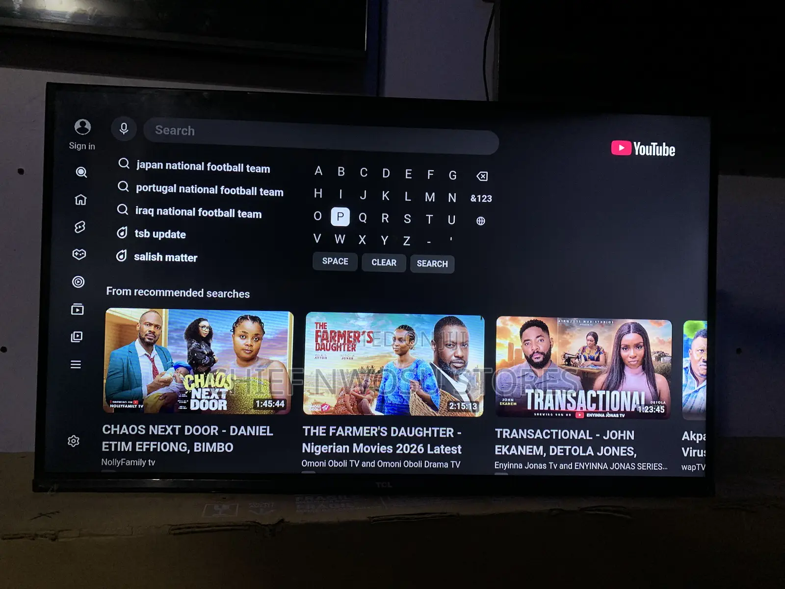 32” TCL Google Smart Tv