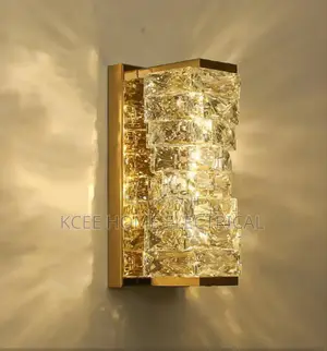 Modern Designer Led Crystal Wall Sconce Light