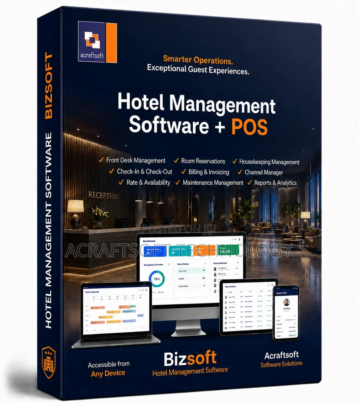 Complete Hotel Management Software With Pos