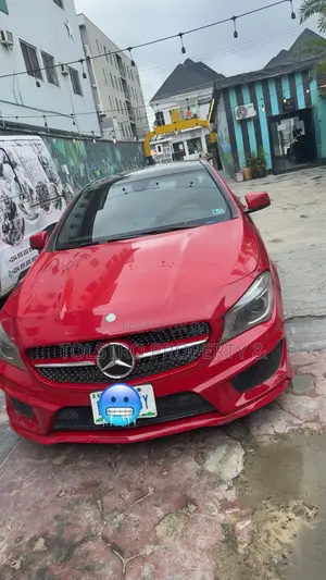 Mercedes-Benz CLA-Class CLA 250 4MATIC Sedan 2015 Red