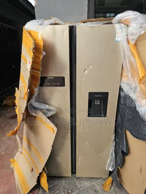 Double Door Fridge and Freezer