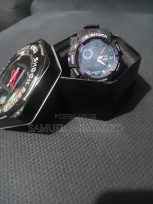 G-Shock Gba-900 Sports Watch With Purple Accent