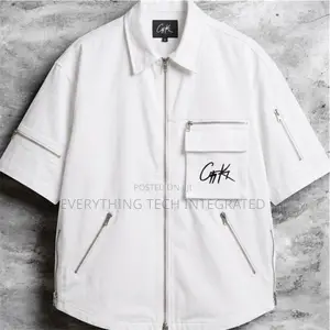 Zipped Oversized Shirt and Short