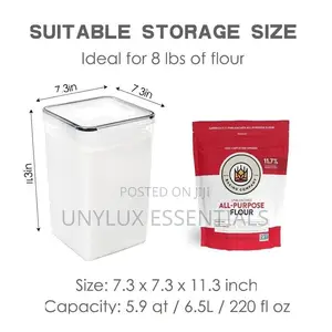6.5litres Airtight Cannister (1pcs)