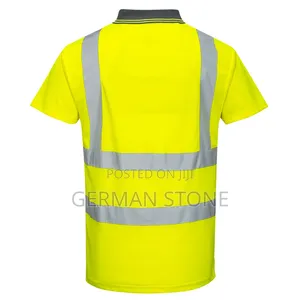 Visibility Reflective Safety Polo T-shirt