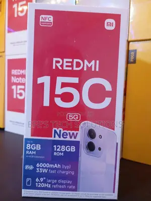 New Xiaomi Redmi 15C 4G 128 GB Red