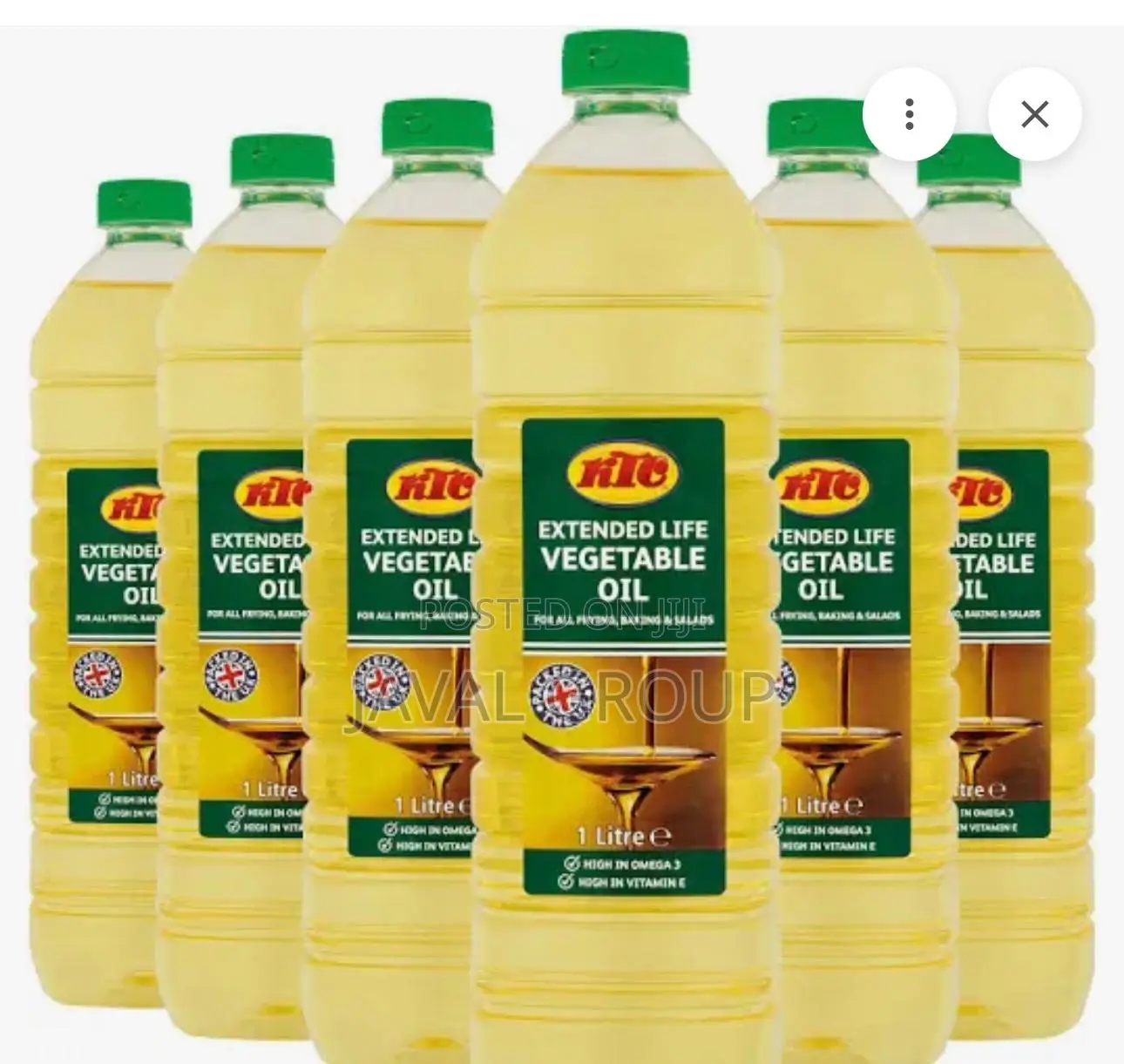 Ktc Vegetable Oil (1by 6)