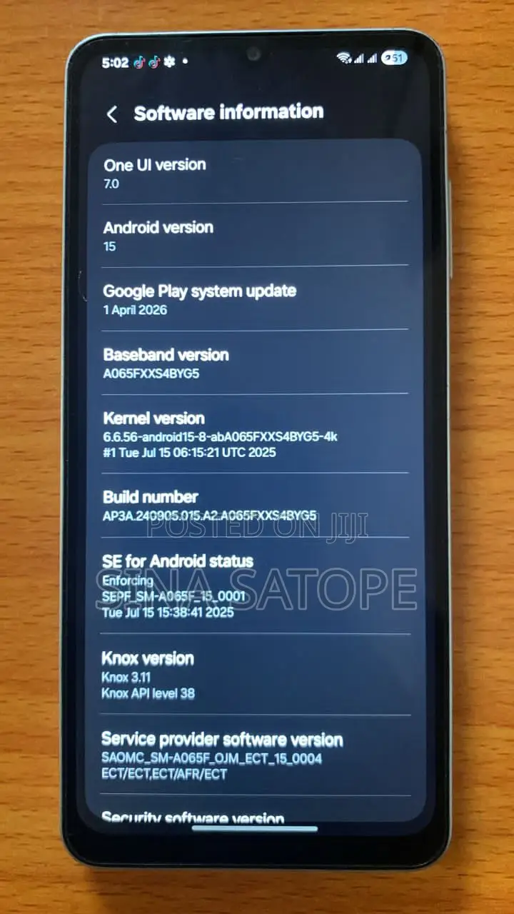 Samsung Galaxy A06 128 GB Gray