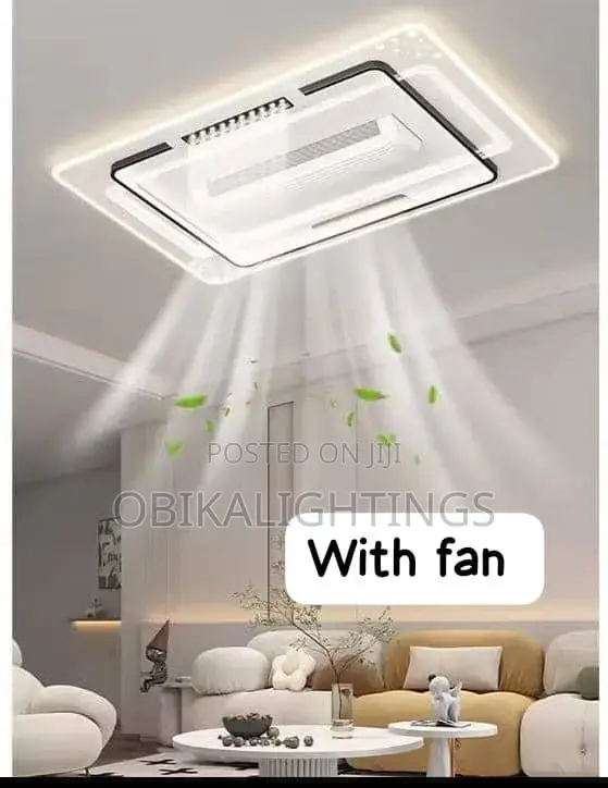 New Model Chandelier With Fan