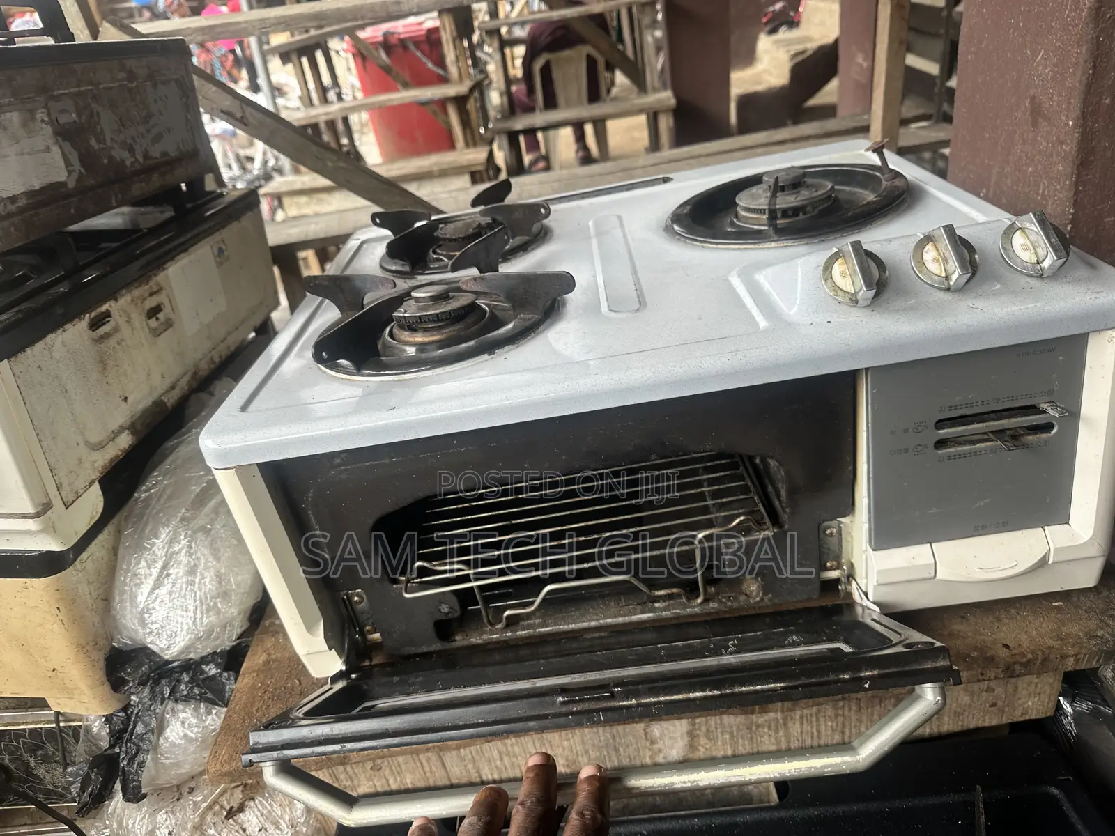 Foreign Used Burner With Oven