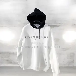 City Two Toned Pull-Over Hoodie