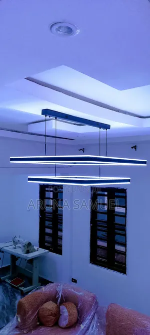 Fancy 2-Step Chandelier.
