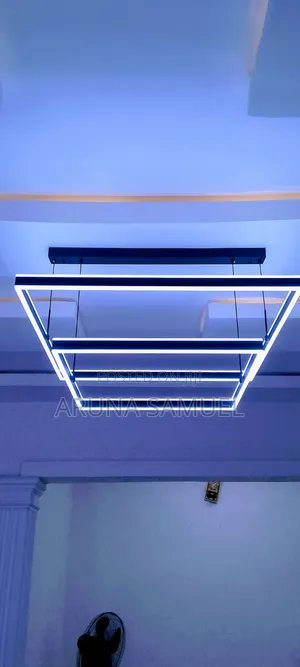 Fancy 2-Step Chandelier.