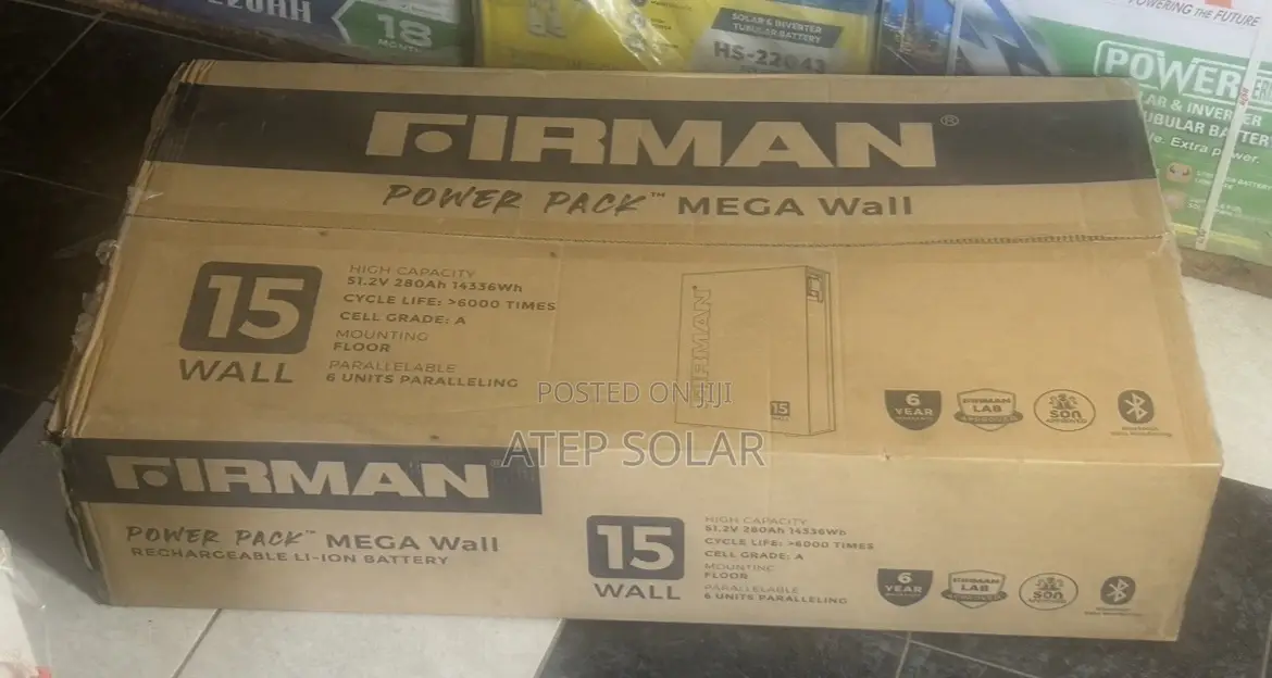Firman 15kwh Lithium Battery