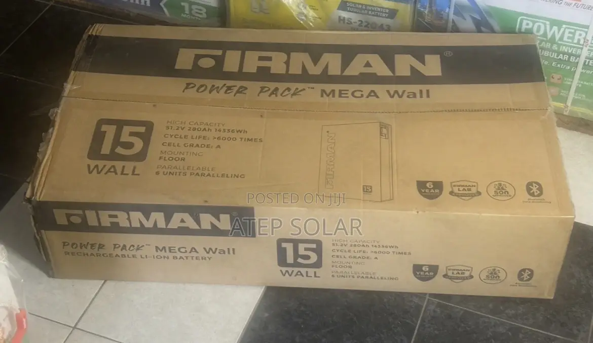 Firman 15kwh Lithium Battery
