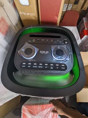 Exlg Public Address Rechargeable Party Speaker
