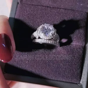 Solid Zirconia Female Wedding Ring