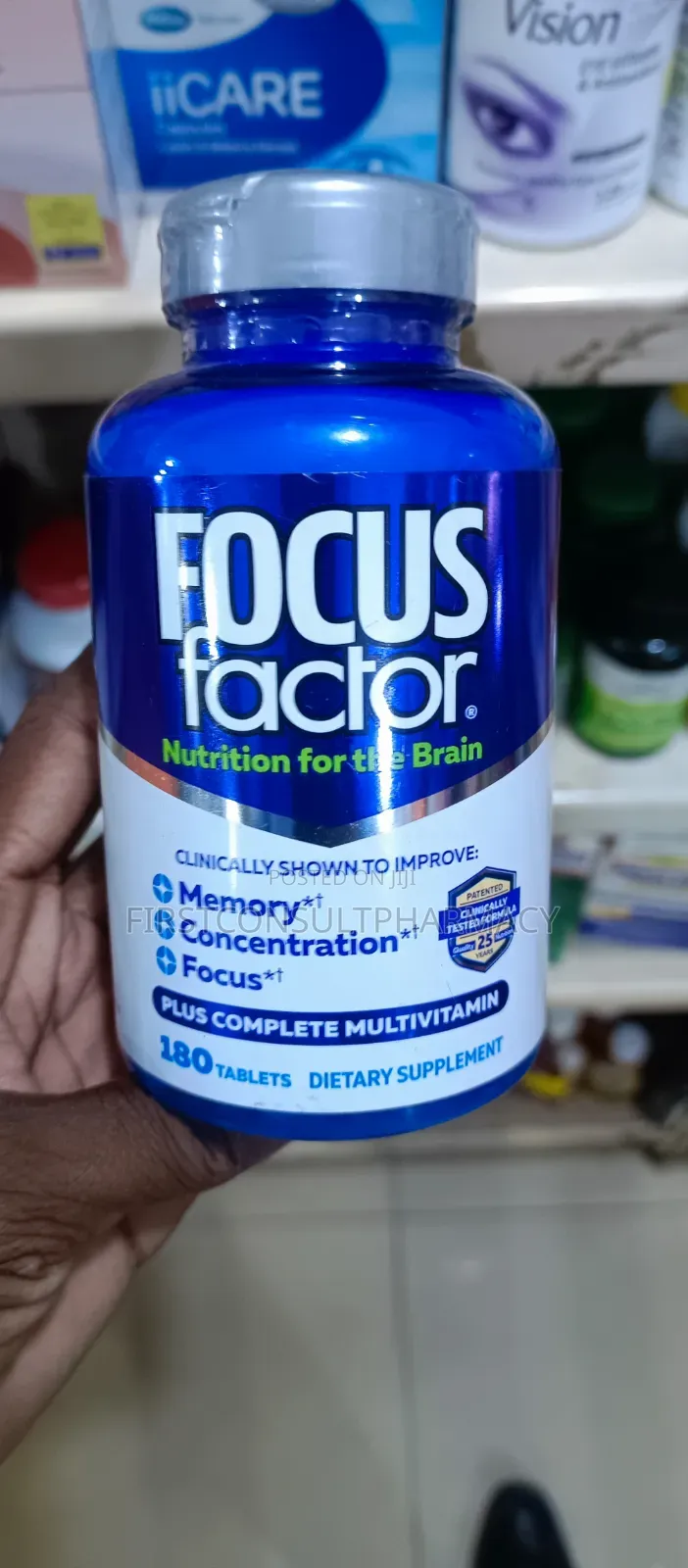 Focus Factor Nutrition for the Brain X 180