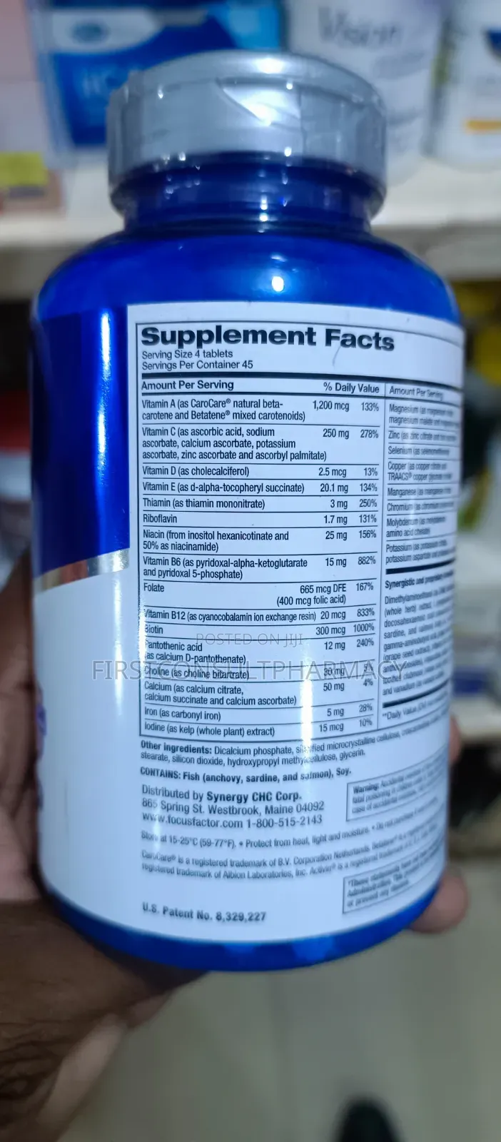 Focus Factor Nutrition for the Brain X 180