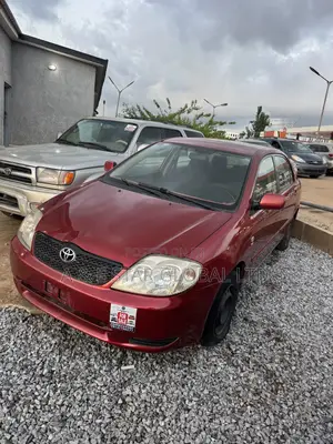 Toyota Corolla Sedan 2004 Red