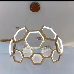 Stainless Steel Chandelier Living Room Light Luxury Simple Fashion