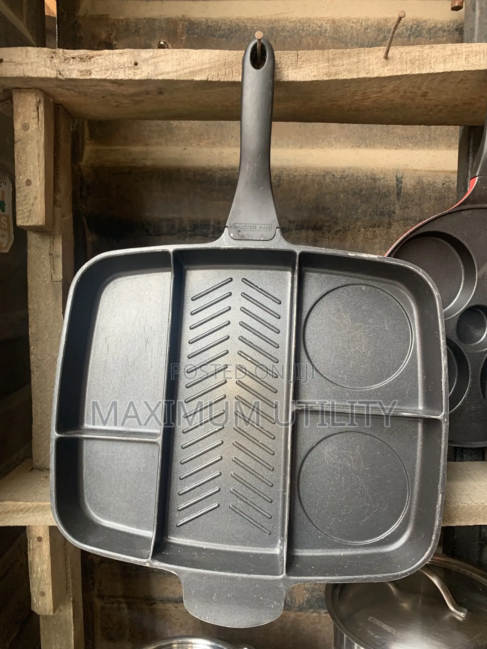 Non Stick Coated Multi Purpose Grill and Fry Pan