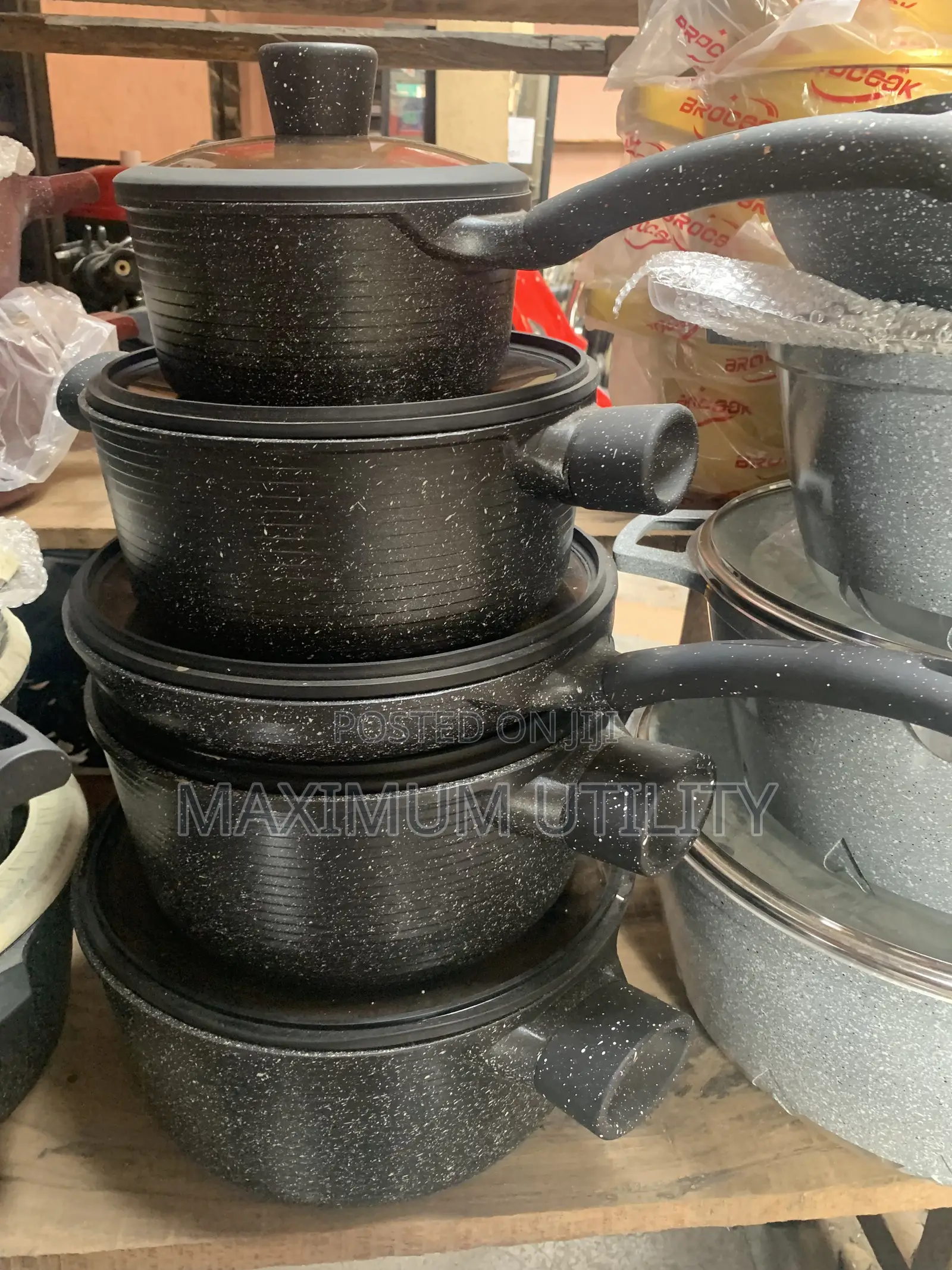10 PCS Casserole Cookware Set Pot
