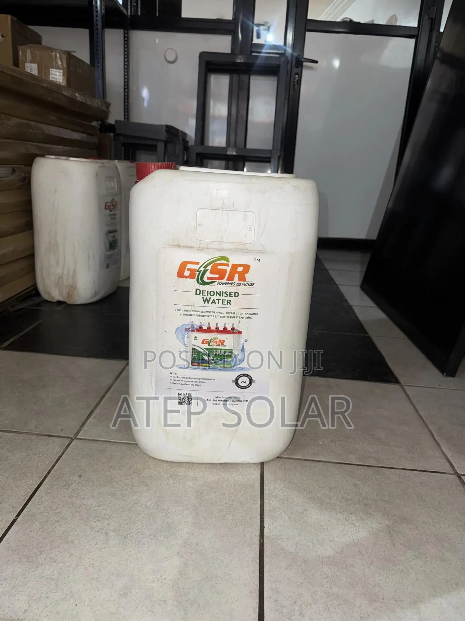 GSR Original Distilled/ Deionized Water