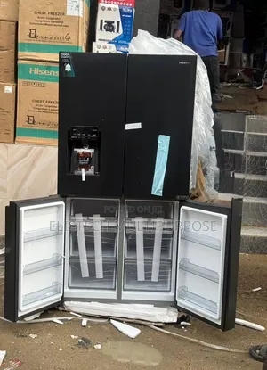 Hisense Refrigerator Ref68wcb (522l) Black