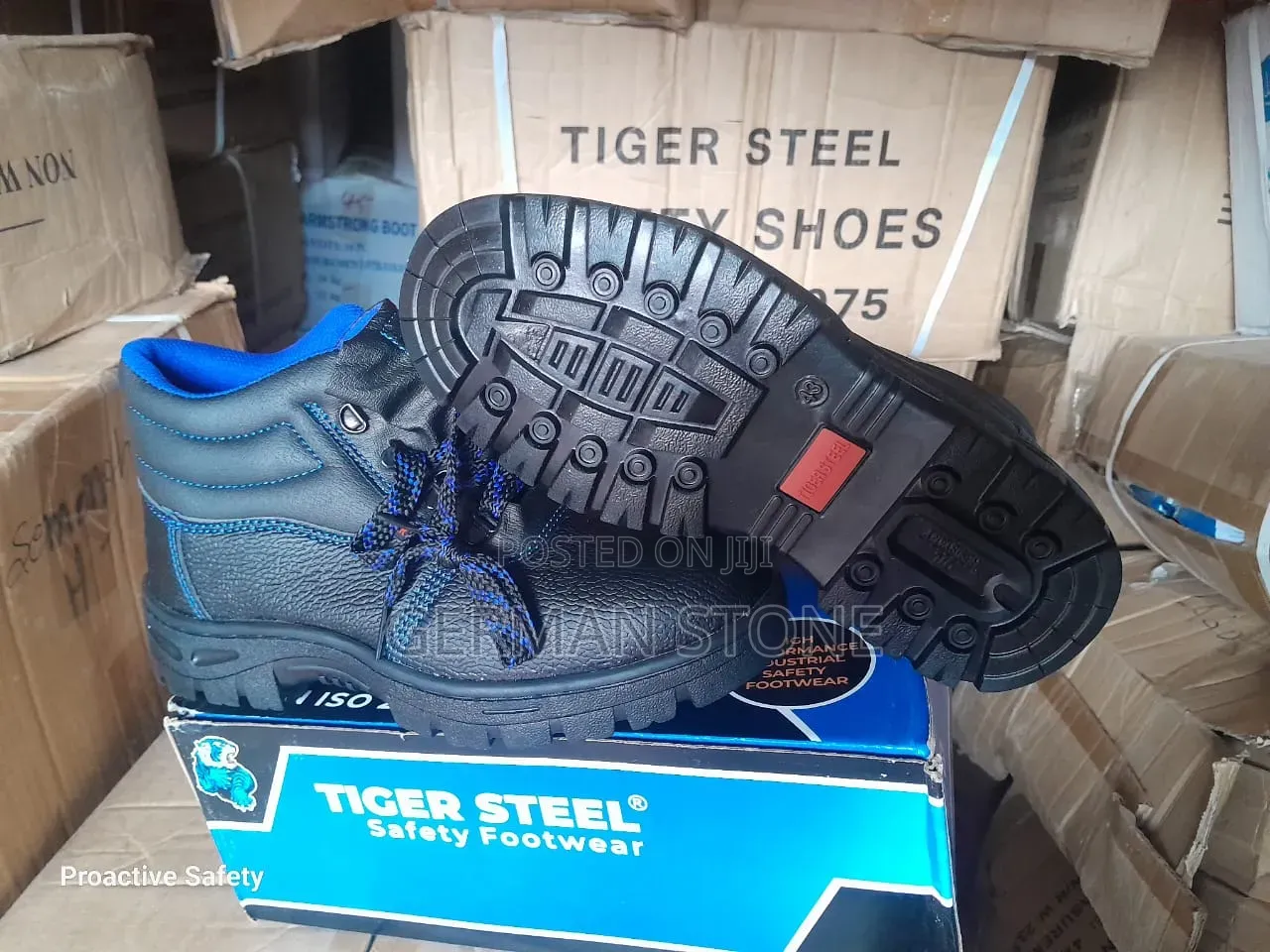 Tiger Steel Safety Boots